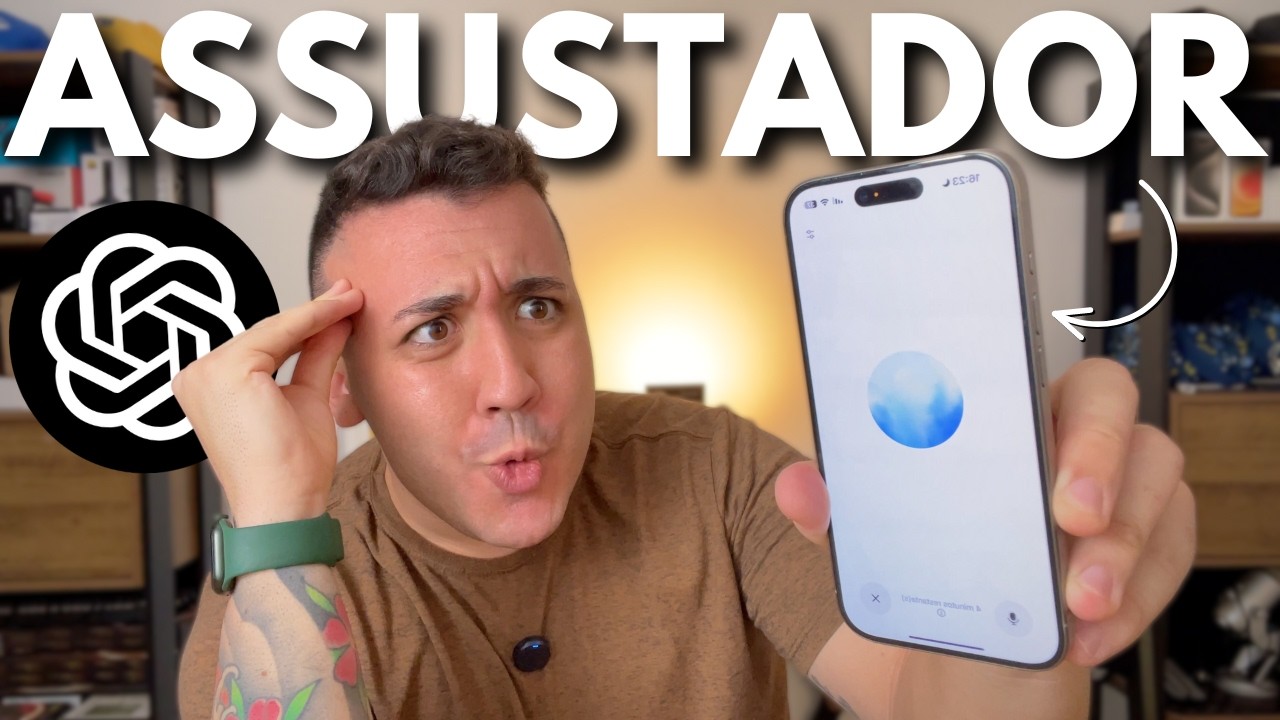 🚨 O Chat GPT agora CONVERSA COM VOCÊ (E me deixou com MEDO KKK)