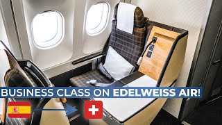 TRIPREPORT | Edelweiss Air (BUSINESS CLASS) | Airbus A340-300 | Palma De Mallorca - Zurich
