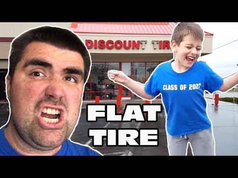 Kid Temper Tantrum Hammers Screw In Family Van's Tire [ Original ]