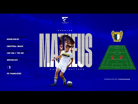 MATHEUS MATTARA - HIGHLIGHTS - CENTER BACK
