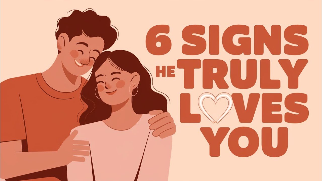 6 Signs That Show a Man's Deep Love