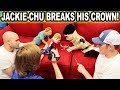 JACKIE-CHU BREAKS HIS CROWN!