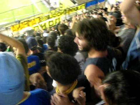 Boca juniors fans at La Bombonera