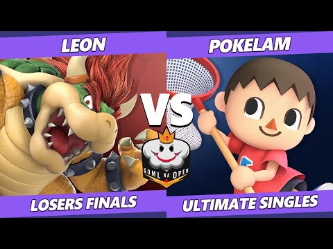 GOML NA Open Northeast USA Losers Finals - LeoN (Bowser) Vs. Pokelam (Villager) Ultimate SSBU