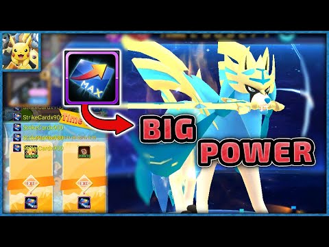 Strike Card Power & Unishard Farming - Pokeland Legends