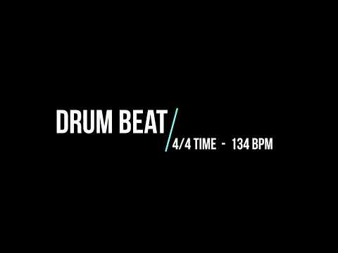 DRUM BEAT - 4/4 TIME [134 BPM]