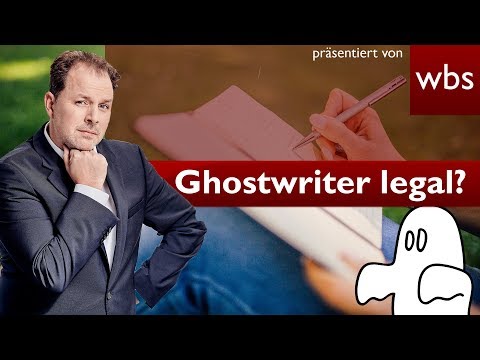 Ghostwriter - gefakete Hausarbeit legal? | Rechtsanwalt Christian Solmecke