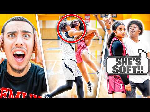 CRASHOUTS TACKLED MY FEMALE AAU PLAYER TO THE GROUND!