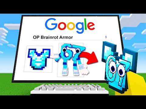 Using GOOGLE AUTO ITEM To Troll My Friend in Minecraft