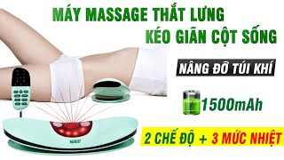 Video giới thiệu máy massage thắt lưng và kéo giãn cột sống lưng pin sạc Nikio NK-158