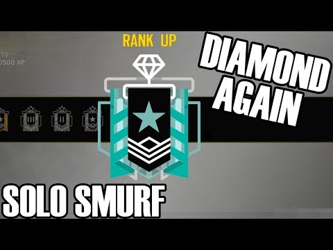 Solo Smurf: Redemption Diamond - Rainbow Six Siege
