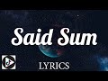 Moneybagg Yo Said Sum Lyrics