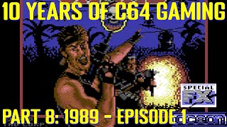 10 Years of C64 Gaming Part 8: 1989 (episode 1)