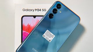 Samsung Galaxy M34 5G SM-M346B 6/128GB Waterfall Blue - відео 2