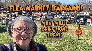SUNDAY FLEA MARKET FINDS! BARGAINS FOR JOURNALING, CRAFTS, THE GARDEN! GNOME NAMING CONTEST CLOSED!