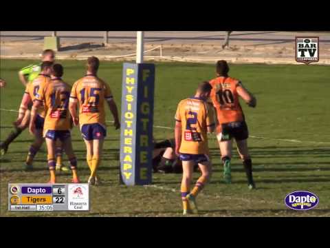 2015 ICRL Round 9 1st Grade Highlights - Dapto v Helensburgh