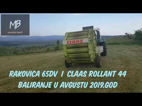 Rakovica 65dv i Rollo balirka Claas