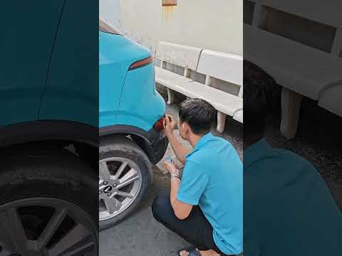 Tự sơn dặm xóa xước xe xanh SM