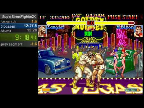 New Record (13:28) Super Street Fighter 2 Turbo Speedrun (Zangief)