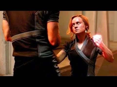 Captain Marvel vs Yon Rogg - Opening Fight Scene