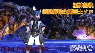 【FF14】極神龍戦 制限解除 白魔道士ソロ攻略 【VOICEROID実況】