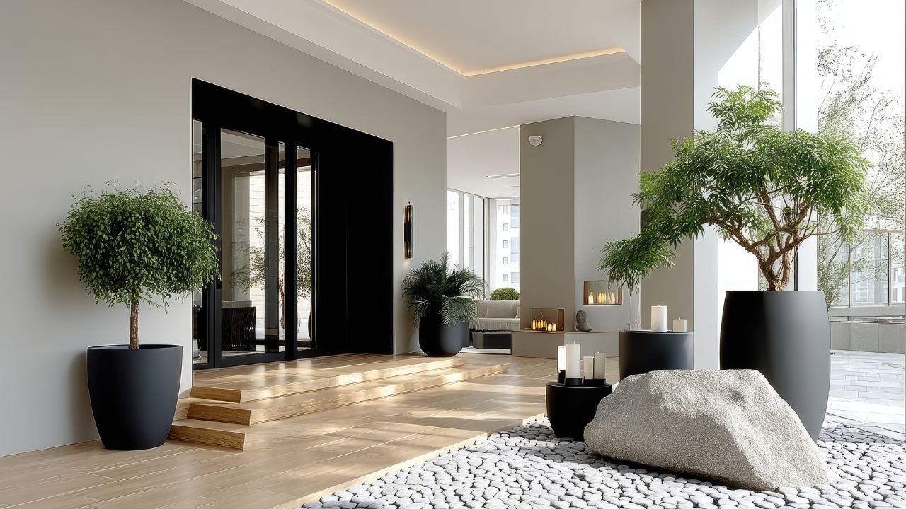 Inside a Refined Minimalist Dream Home | Organic Materials Meet Sleek Modern Design