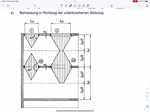 Massivbau 3 – Beispiel 9 Bemessung eines deckengleichen Unterzuges
