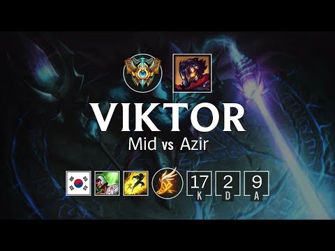 Viktor Mid vs Azir - KR Challenger Patch 8.4