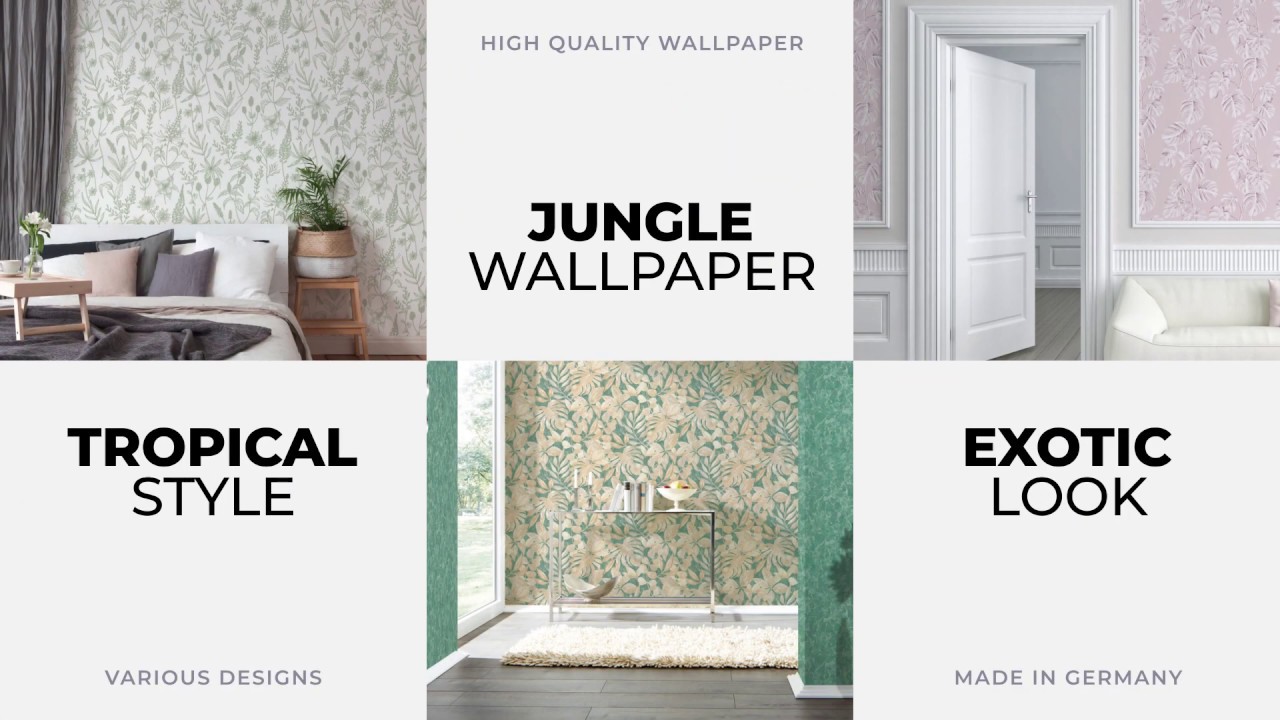 Tropical & Jungle Wallpaper - Bring the Tropics to You House