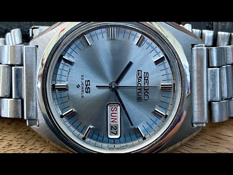 Vintage January 1971 Seiko 5 Actus SS Automatic 6106-7520 FULLY SERVICED - TOP CONDITION