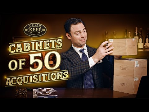 Epic 50 Cabinet Haul | Kirby Allison | Cigar Keep