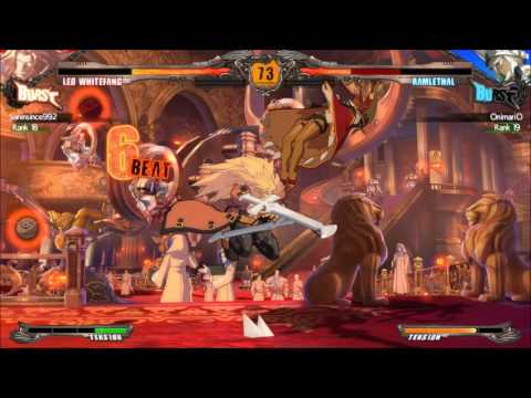 GUILTY GEAR Xrd -REVELATOR- Leo Whitefang vs. Ramlethal
