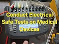 ESA Training How To Use A Fluke Electrical Safety Analyzer ESA620 Biomedical