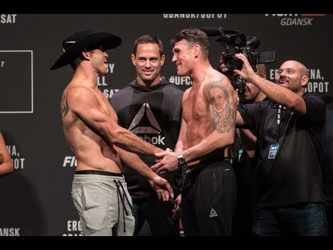 UFC Gdansk Ceremonial Weigh Ins - Till vs Cerrone