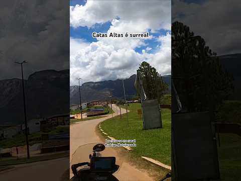 Catas Altas é aquela cidade que você para sua moto e aprecia cada detalhe!