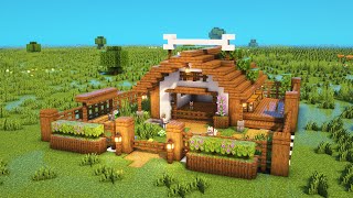 How to Build a Cute Dog House in Minecraft Tutorial 1.21