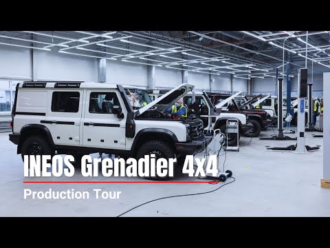 INEOS Grenadier 4x4 Production Tour | INEOS Plant | How to Build a Serious SUV