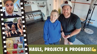 Week in the Life Vlog 🛒 | Target & Costco Haul 🏷️, Yard Work 🌿, & Our Almost Finished Home Gym 🏋️♂️
