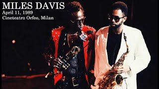 Miles Davis- April 11, 1989 Cineteatro Orfeo, Milan