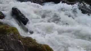 River & Upper Nantcol Waterfall Llanbedr Gwynedd Wales UK