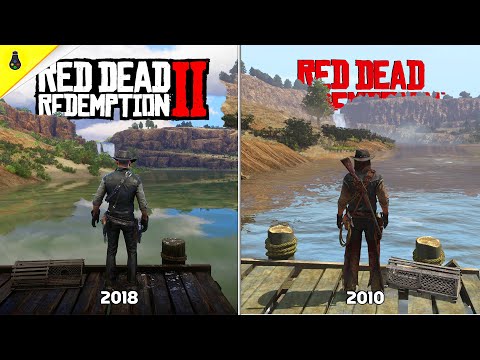 Red Dead Redemption 2 vs Red Dead Redemption - Details and Physics Comparison
