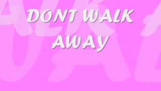 DJ SEANIE C FEAT JADE - DONT WALK AWAY- BASSLINE MIX