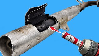 Your exhaust will last for life if you know this! How to restore an exhaust for a crisp sound