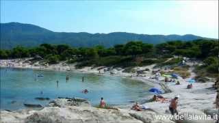 preview picture of video 'Vourvourou - SIthonia - Halkidiki - Karidi beach 1'