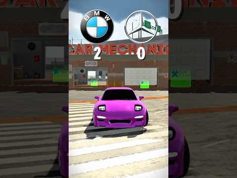 BMW vs MERCEDES 😂 Car Parking Multiplayer #carparkingmultiplayer #shorts