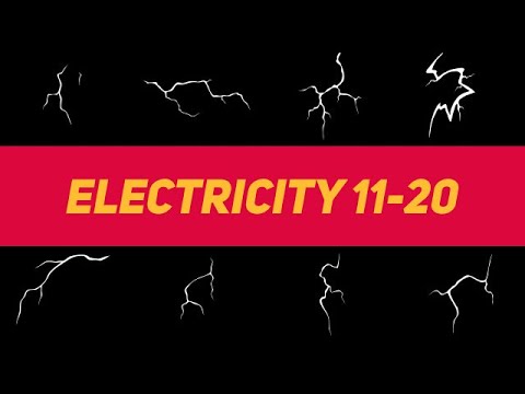 Liquid Elements Electricity 11-20 Motion Graphics Templates