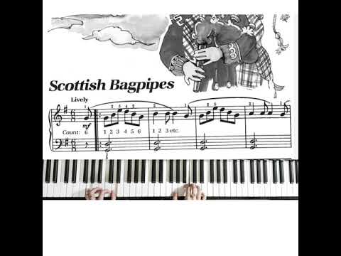 Bastien piano basic Level 2: Scottish Bagpipes