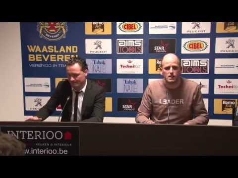 Persbabbel Waasland-Beveren - KV Kortrijk (2-3)