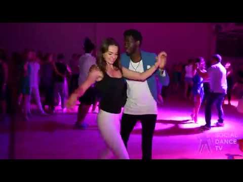 Tamba Salsaché Hissirou & Anastasia Morozova at the 2017 The Third Front Salsa Festival
