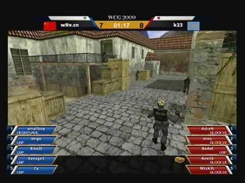 2009 WCG Grand Final Fourth day: Round of 16 2set - Counter Strike : wNv.Cn vs [k23]